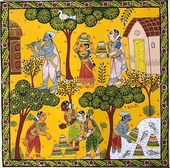 Cheriyal Scroll